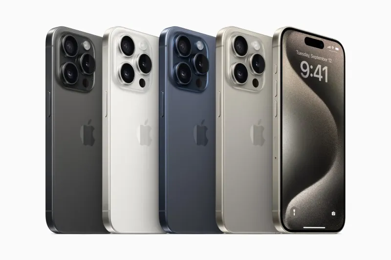 iPhone 15 Pro（製品画像）